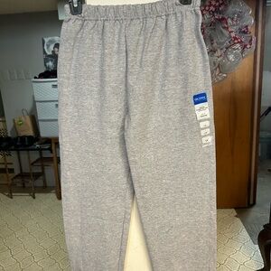 Gildan Light Gray Kids Joggers